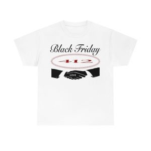 Black Friday 412 Men And Women Heavy Cotton T Shirt