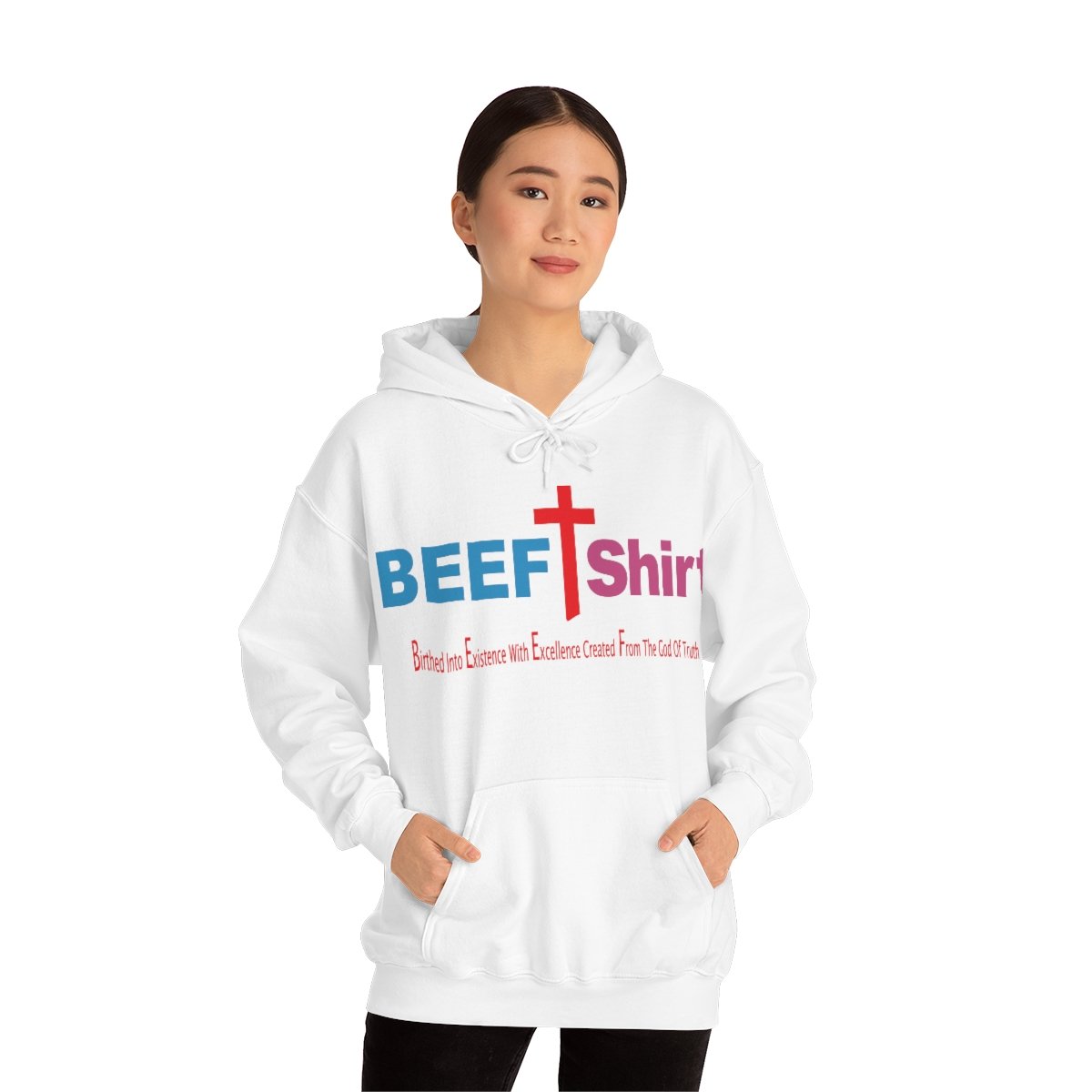 BEEF T Shirt Men And Women Hooded Sweatshirt - Image 2
