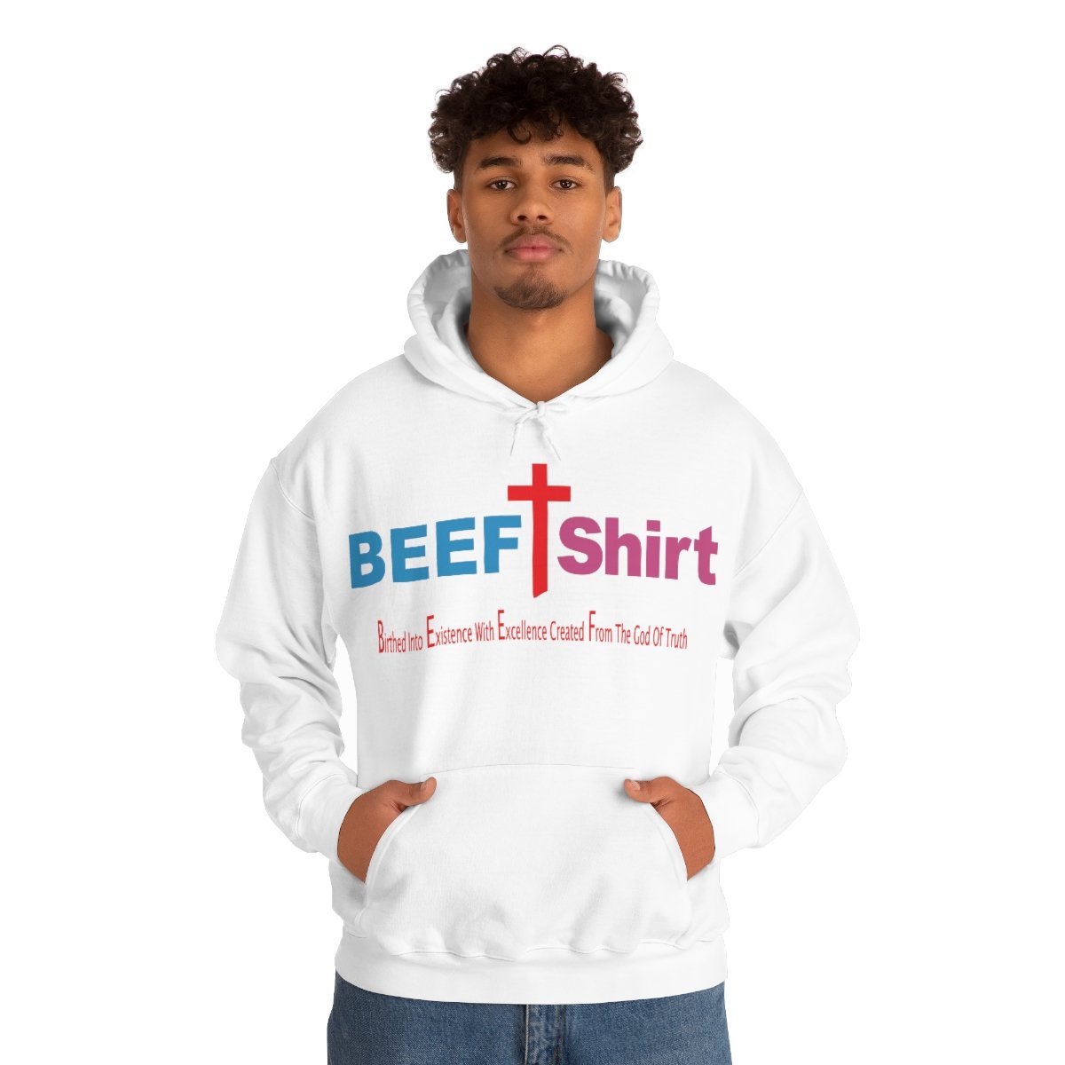 BEEF T Shirt Men And Women Hooded Sweatshirt - Image 3