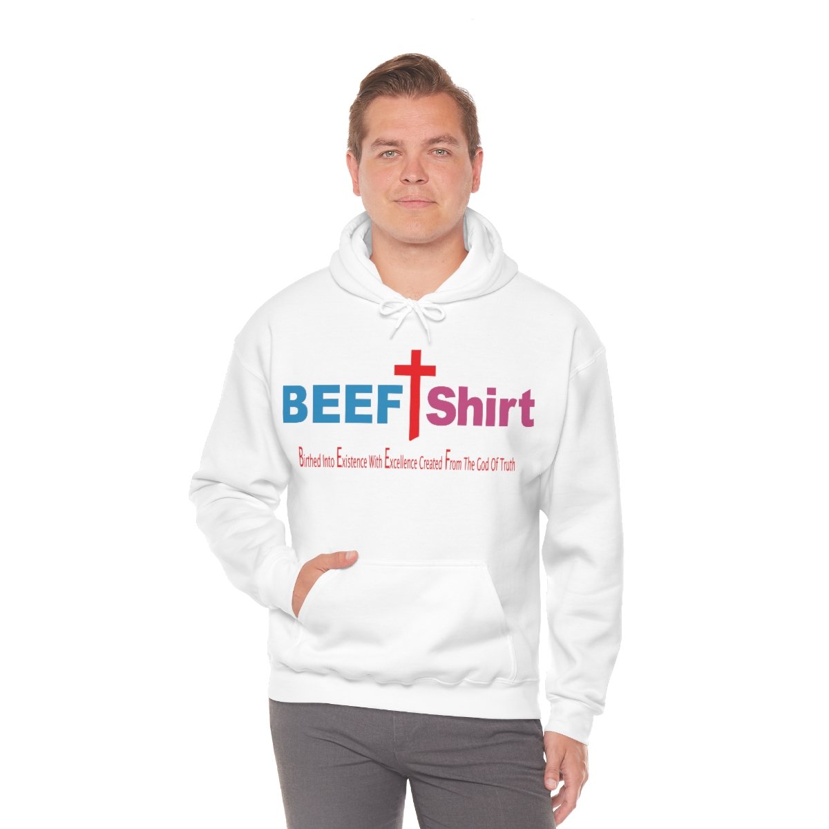 BEEF T Shirt Men And Women Hooded Sweatshirt - Image 5