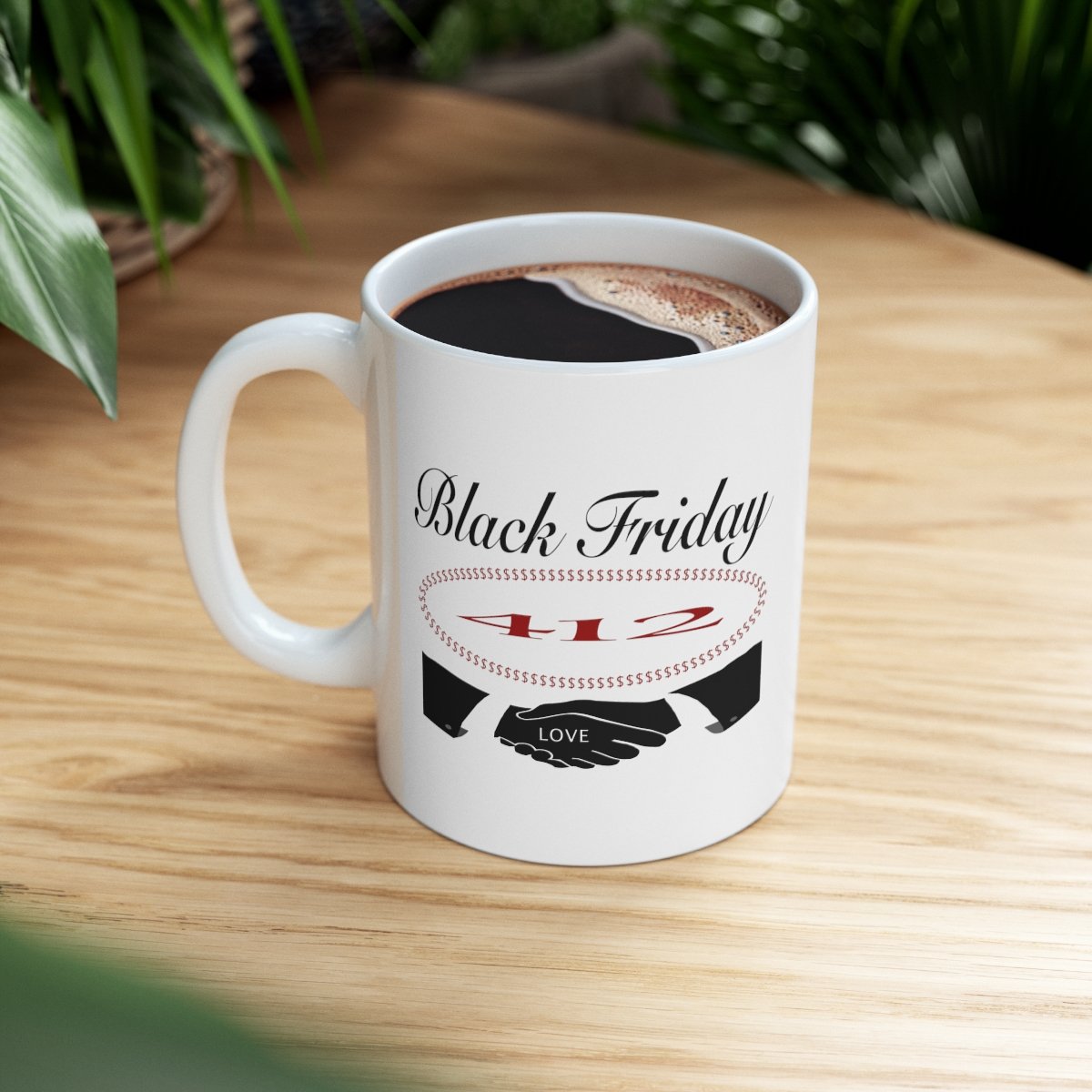Black Friday 412 Ceramic Mug 11oz - Image 8