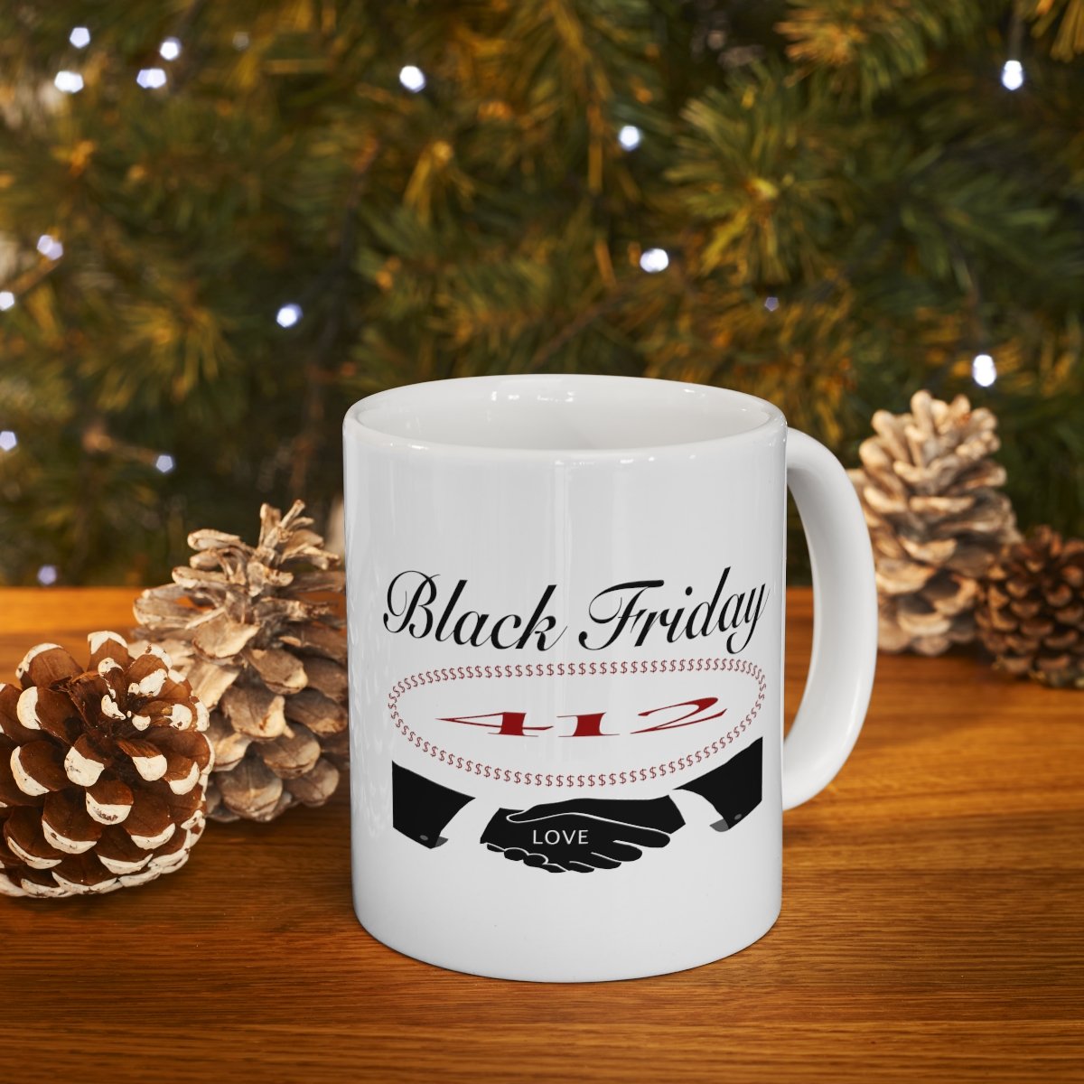 Black Friday 412 Ceramic Mug 11oz - Image 9