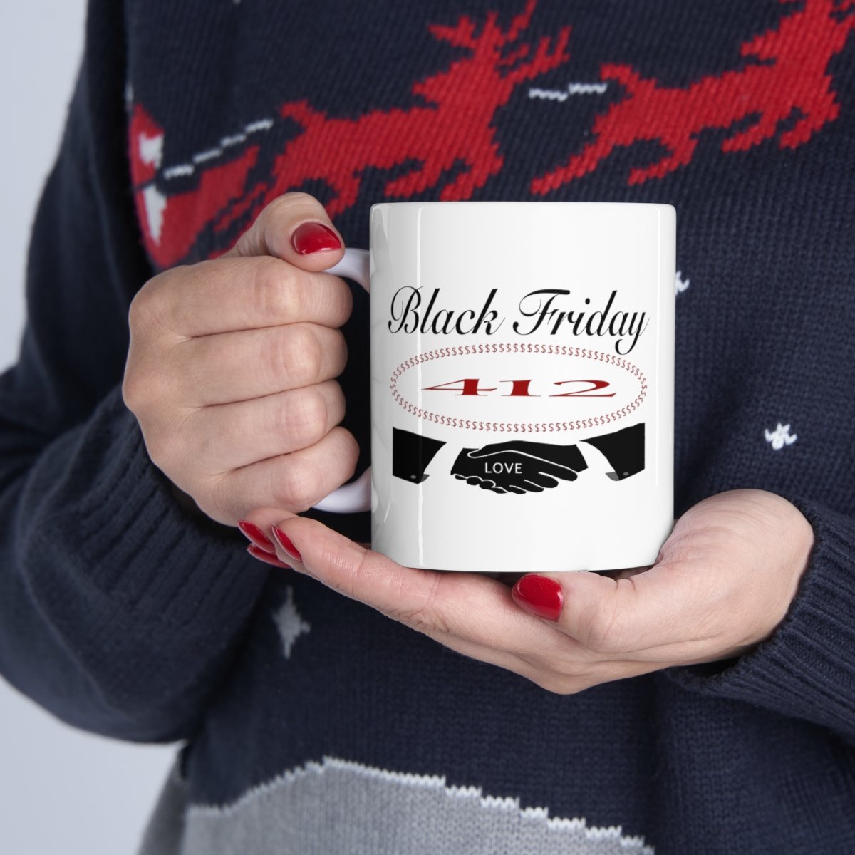 Black Friday 412 Ceramic Mug 11oz - Image 11