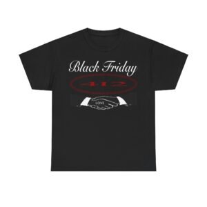 Black Friday 412 Unisex Heavy Cotton Tee Black Edition