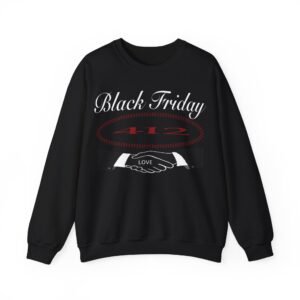 Black Friday 412 Unisex Crewneck Sweatshirt Black Edition