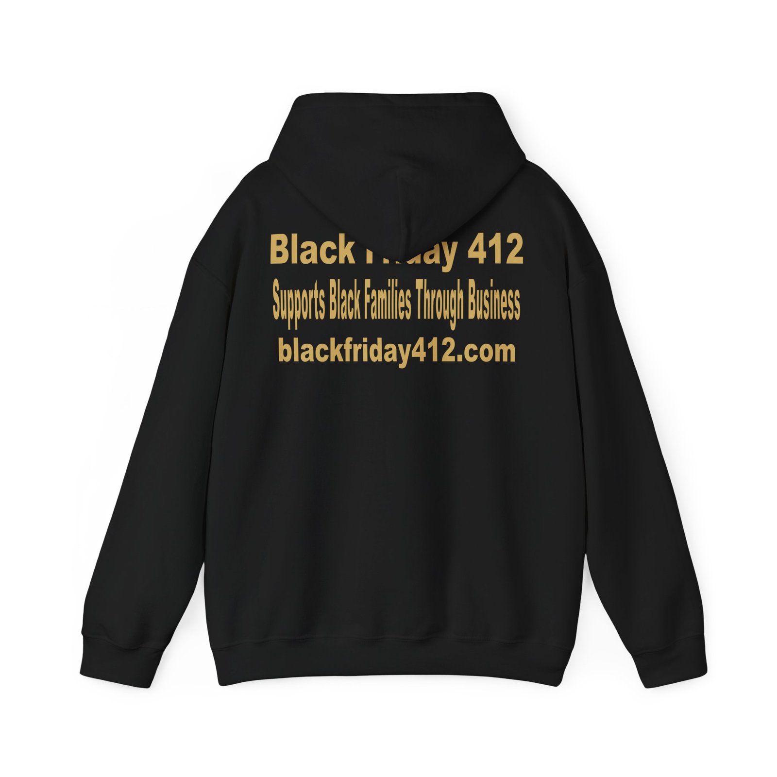 Black Friday 412 Hooded Sweatshirt - Image 2